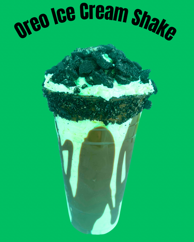Oreo ice cream shake